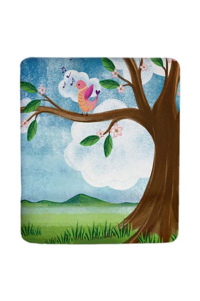 Onartem Singer Mouse Pad with Bird Wrist Support