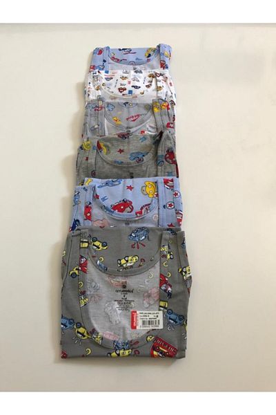 Ceylanoğlu Boy's Undershirt 6 Pack