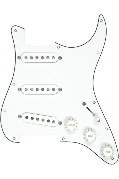 DiMARZIO Fg2108 Strat Pickguard Fg2108-beyaz Pickguard