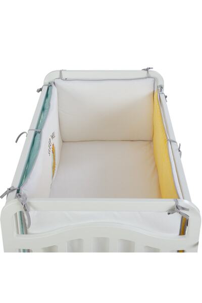 G&G baby Gg Baby Dörtlü Yan Koruma Seti 60x120 Cm Beşikler Için