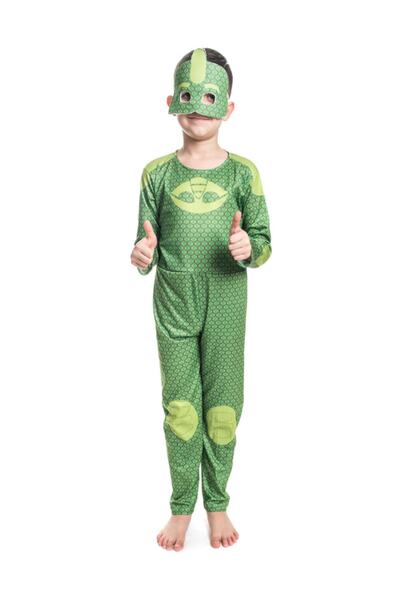 SincapDükkan Pjmaskeli Çocuk Kostümleri Kertenkele 2-3 Yaş Çocuk Kostümü - Pa...