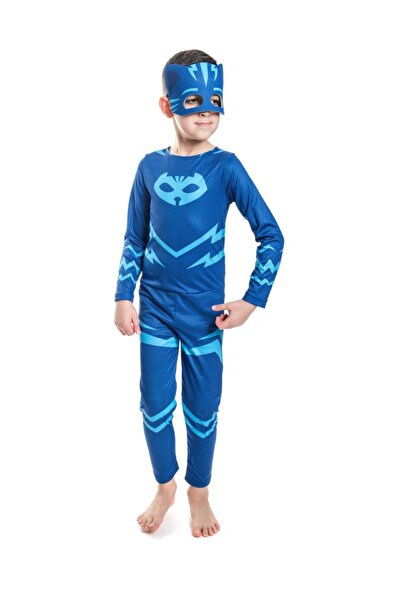 SincapDükkan Pjmaskeli Çocuk Kostümleri Kedi 10-11 Yaş Çocuk Kostümü - Parti ...