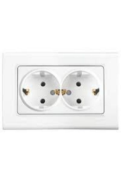 VİKO Linnera Double Grounded Socket