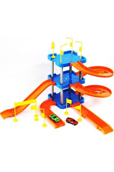 Emelidesign Car Parking Set 3 Storey 41 Pieces - Esg-06