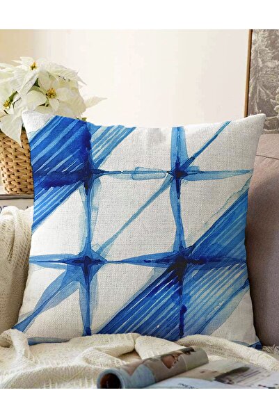 Realhomes Geometrijska vodom oslikana dvostrana digitalno štampana dekorativn...