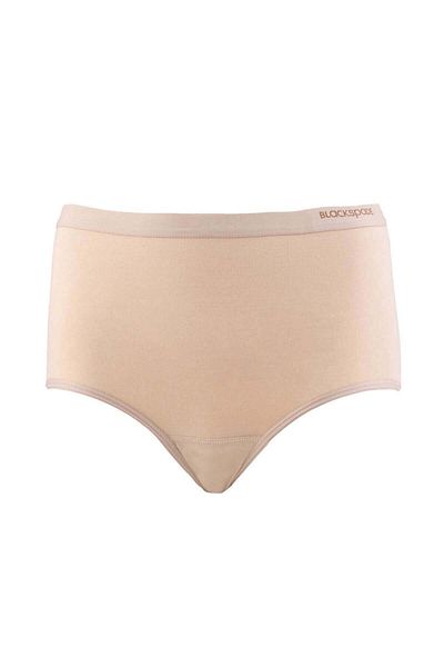 Blackspade Women's 95% Cotton High Waist Slip Panties