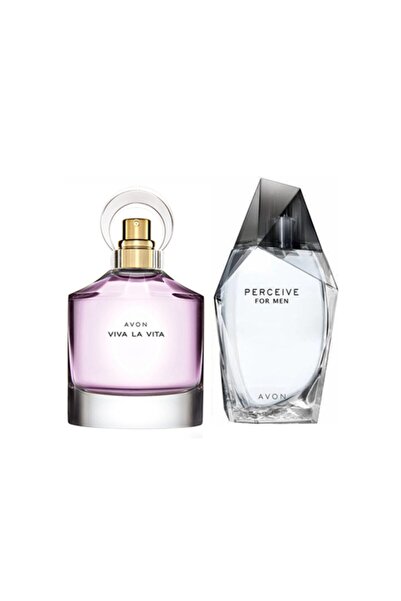 AVON Viva La Vita 50 Ml Edp Kadın - Perceive 100 Ml Edt Erkek