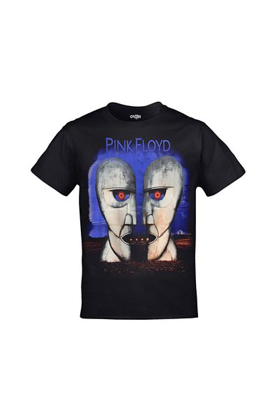 Orijin Tekstil Unisex Black Pink Floyd The Division Bell Printed Tshirt