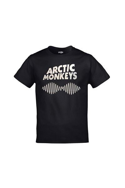 Orijin Tekstil Μπλουζάκι Unisex Μαύρο Arctic Monkeys με στάμπα