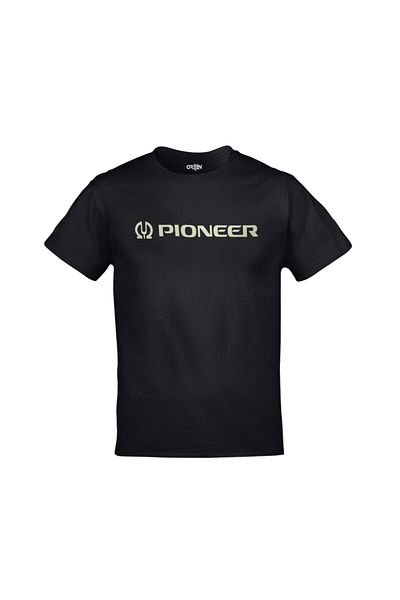 Orijin Tekstil Μπλουζάκι Unisex Black Pioneer Printed