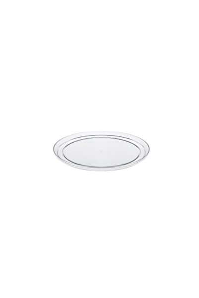 Bora Plastik Bo327 Cake Fan Crystal Tray 25 cm