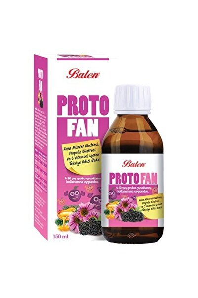 Balen Protofan 150Ml- Black Elderberry,Propolisand Vitamin C New Date