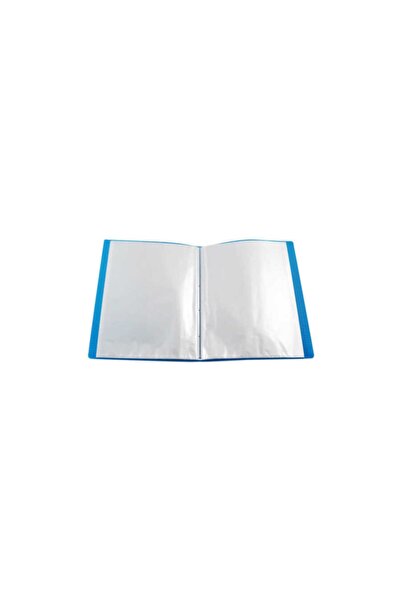KRAF Sunum Dosyası 60 Lı Poşet Dosyalı Mavi