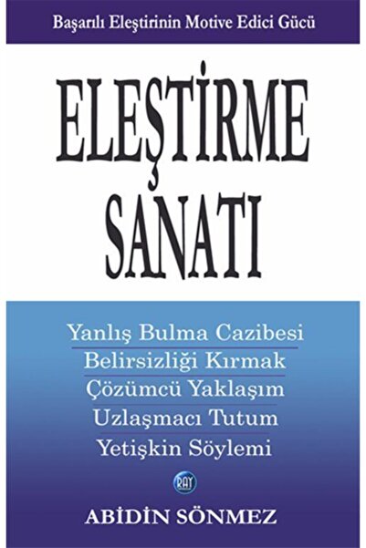 Eleştirme Sanatı- Abidin Sönmez