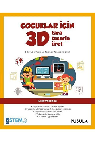 Generic Brand Çocuklar Için 3d Tara, Tasarla, Üret - Pusula Bilişim - Ilkel V...