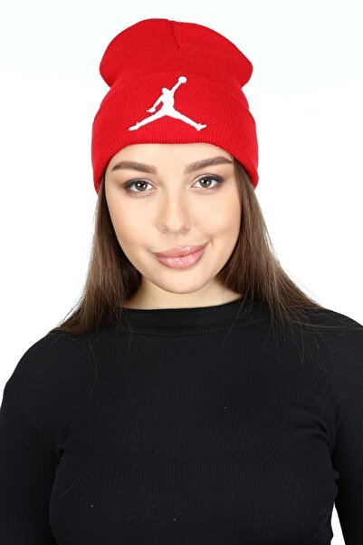 MR ZERİN Unisex Kırmızı Bere