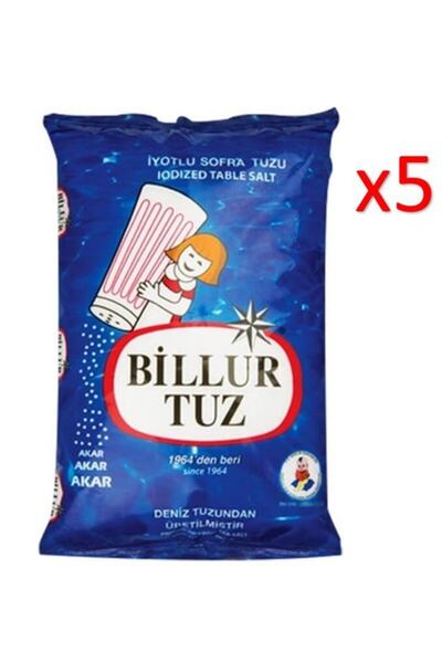 Billur Tuz 750 gr X 5 Adet