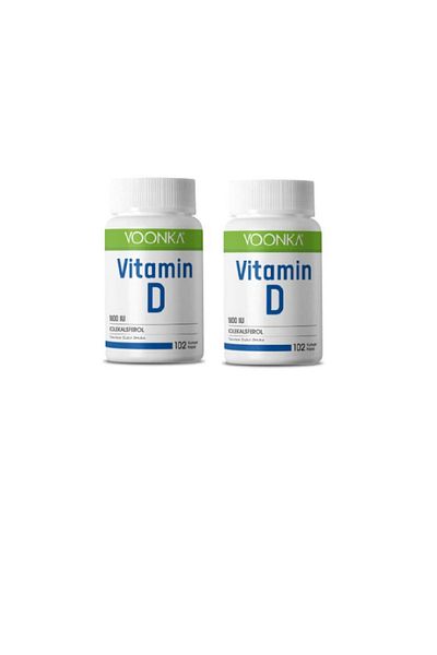 Voonka Vitamin D - 1000 IU 102 Capsules