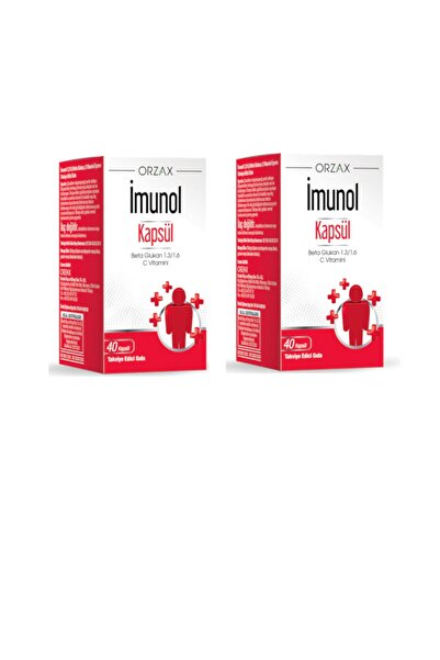İmunol Imunol Beta Glukan 40 Kapsül X2 Adet
