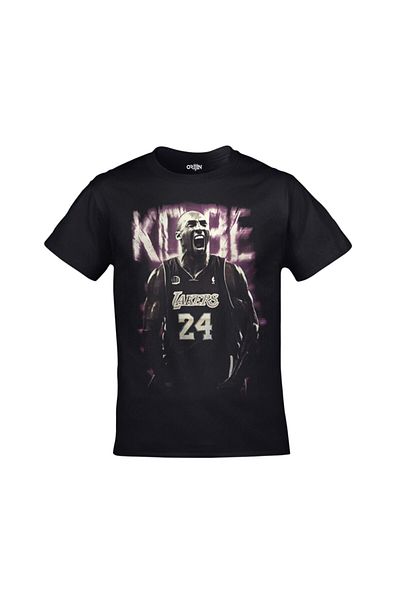 Orijin Tekstil Unisex Black Kobe Bryant Legend Printed Tshirt