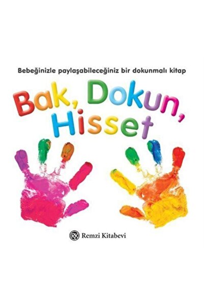 Remzi Kitabevi Bak, Dokun, Hisset - Ciltli