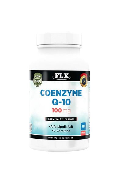 FLX Coenzyme Q-10 L-carnitine Alpha Lipoic Acid 180 Tablets