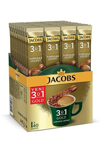 Jacobs Mp - 3ü1 Arada Gold Yumuşak Lezzet 18gr 40 Adet