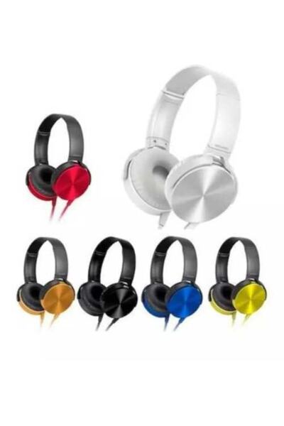 EXTRA BASS Mikrofonlu Stereo Kablolu Kulaküstü Kulaklık
