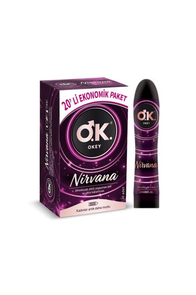 Okey Nirvana 20'li Ve Nirvana Kayganlaştırıcı Jel
