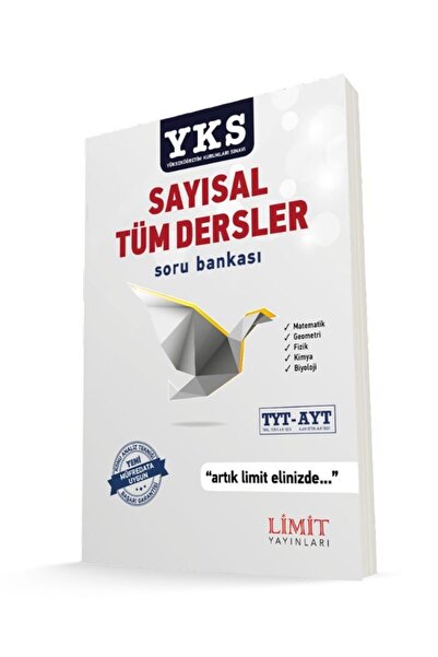 Limit Yayınları Yks Tyt Ayt Sayısal Tüm Dersler Soru Bankası