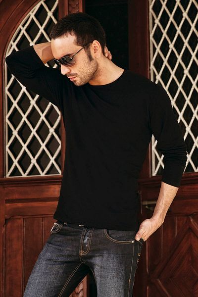 X-Man Men's Black T-Shirt 748