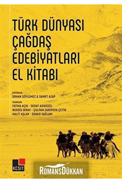 Kesit Yayınları Türk Dünyası Çağdaş Edebiyatları El Kitabı