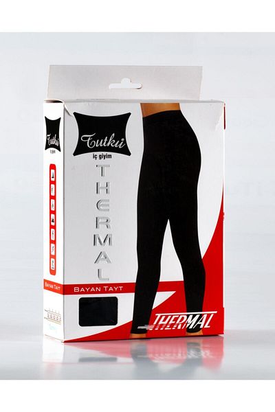 Tutku Maiotă de corp termică cu fundul termic pentru femei, negru0166
