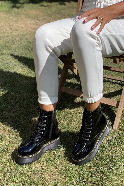 İnan Ayakkabı KADIN SİYAH RUGAN BOT&BOOTİE&POSTAL KY92500