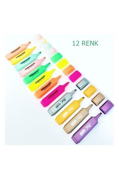 Rubenis Phosphorescent Pen Set 12 Colors