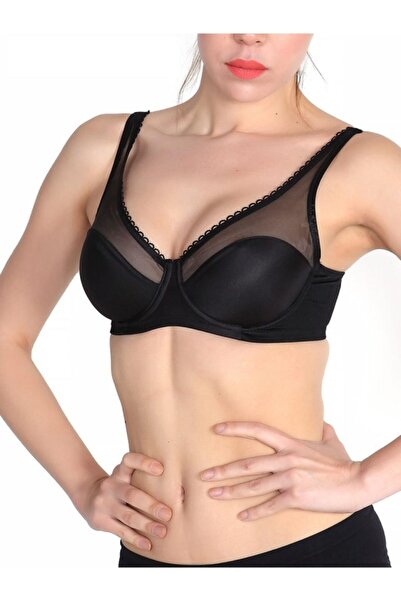 Miorre Ženski crni minimizer grudnjak Oblikuje figuru