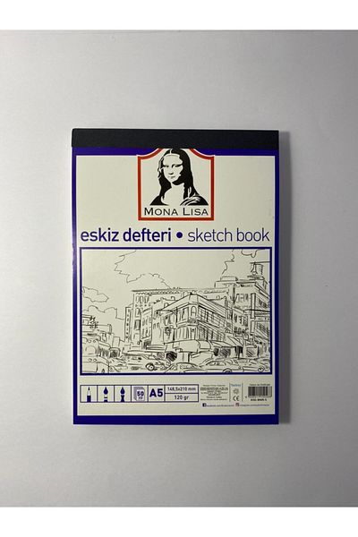 Südor Mona Lisa Sketchbook (sketch Book) A5 120 gr50 Sheets