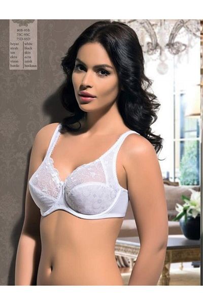 Bella Donna 2050 Minimiser Lace Recovery Bra Black