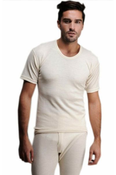 Hasyün Short Sleeve Wool Undershirt