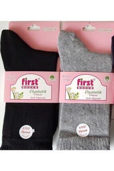 First Women's Candy Diabetic Socks 6-Piece