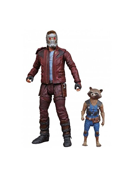 Diamond Select Toys Guardians Of The Galaxy 2 Star-lord And Rocket Action Figure