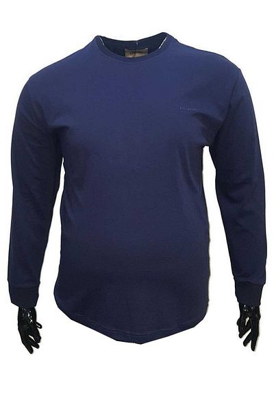 POLOPEPE Men's Navy Blue Large Size T-Shirt