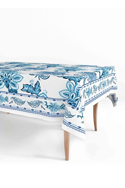 The Mia White Rectangular Tablecloth - 230 X 150 cm