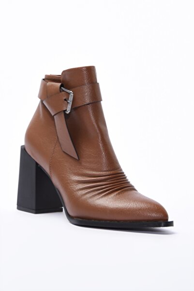 Yaya by Hotiç Ankle Boots - Brown - Block