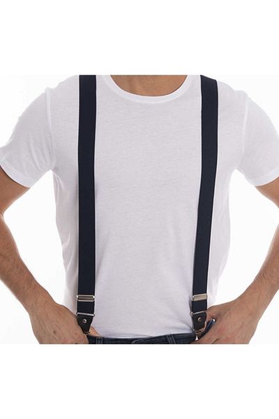 neowit Unisex Navy Blue Salopet Παντελόνι Ζαρτιέρες
