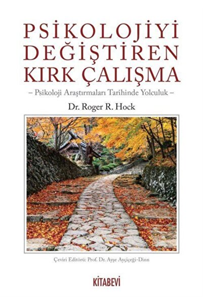 Kitabevi Yayınları Psikolojiyi Değiştiren Kırk Çalışma & Psikoloji Araştırmal...
