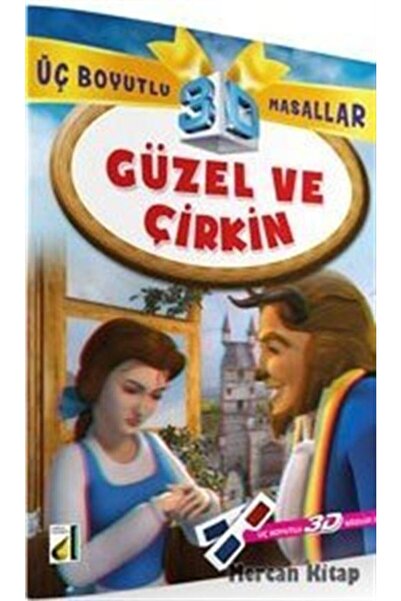 Damla Yayınevi Güzel Ve Çirkin / 3 Boyutlu Masallar