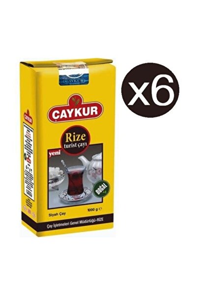 Çaykur Rize Turist Çayı 1 Kg X 6 Adet