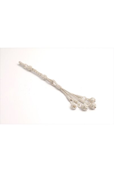 KAZZAZE مسبحة صلاة فضية بشراشيب