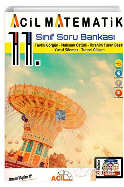 Acil Yayınları Acil Yayınları 11. Sınıf Acil Matematik Soru Bankası